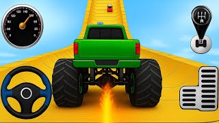 Monster Truck Mega Ramp Extreme Racing - Mega Ramp Monster Truck Racing 3D - Android GamePlay #27 screenshot 1