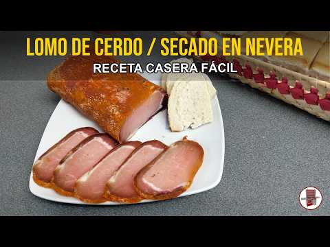 Lomo de Cerdo Curado en Nevera - Receta Casera Fácil y Deliciosa