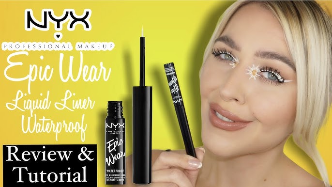 All the truth about Nyx Epic Wear liquid eyeliners! - YouTube