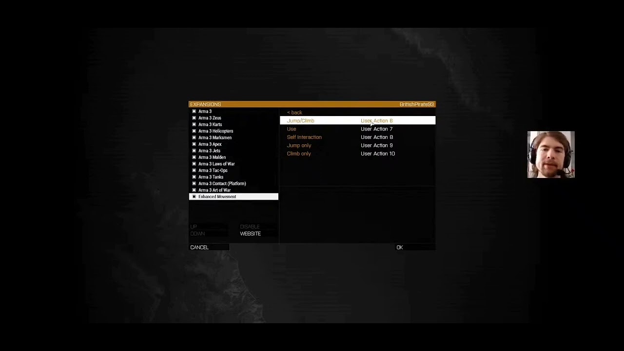 Arma 3 - How I Set Up Enhanced Movement Mod - YouTube