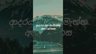 කැමැත්ත...❣️ #shorts #love #foryou #trending #viral #wadan #sinhala #explore #quotes #valentinesday