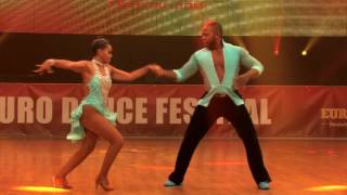 Solano &amp; Rivas – Salsa-Show auf dem Euro Dance Festival 2017