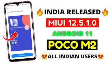 [INDIA RELEASED] POCO M2 MIUI 12.5 Android 11 Official Update Rollout | POCO M2 New Update |OTA Link