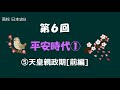 第6回　平安時代①  ⑤天皇親政期[前編]