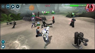 GAS, Rex & Fives vs Malgus, Malak & Marauder GAC 3v3