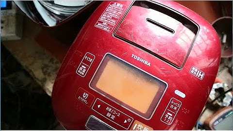 Phục hồi không thành công chiếc nồi Toshiba Vip:Thợ sửa chữa nên lưu ý tránh điều này!