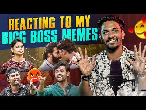 Reacting to my BIGG BOSS MEMES 😂 | Nabeel Afridi Muchatlu