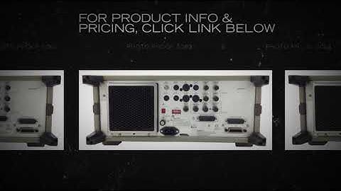 Agilent HP 83651B 50GHz Synthesized Sweep Signal Generator