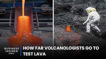 How Far Volcanologists Go To Test Lava | Science Skills