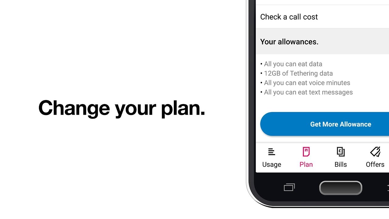 How to change your phone plan | Updating your tariff; more allowance | Support on Three (2018) - YouTube