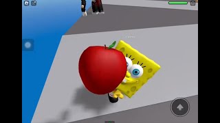 VR Spongebob from Roblox Natural Disasters Survival