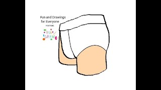 How to draw briefs underpants 