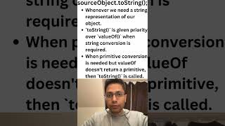 Object.prototype.toString() | Essential built-in Object methods you need to know | #24 | JS |#shorts