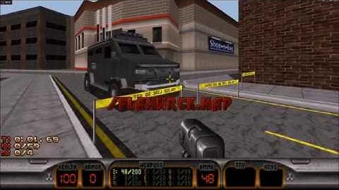 Duke Nukem 3d | User Map | Flaming Shipwreck [Come Get Some]