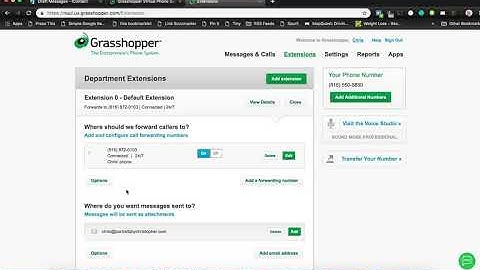 Grasshopper Caller ID fix
