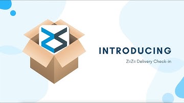 Introducing ZiiZii Delivery Check-in