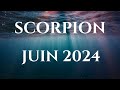 Scorpion juin 2024  amour intuition chance  les cls dune vie panouie 