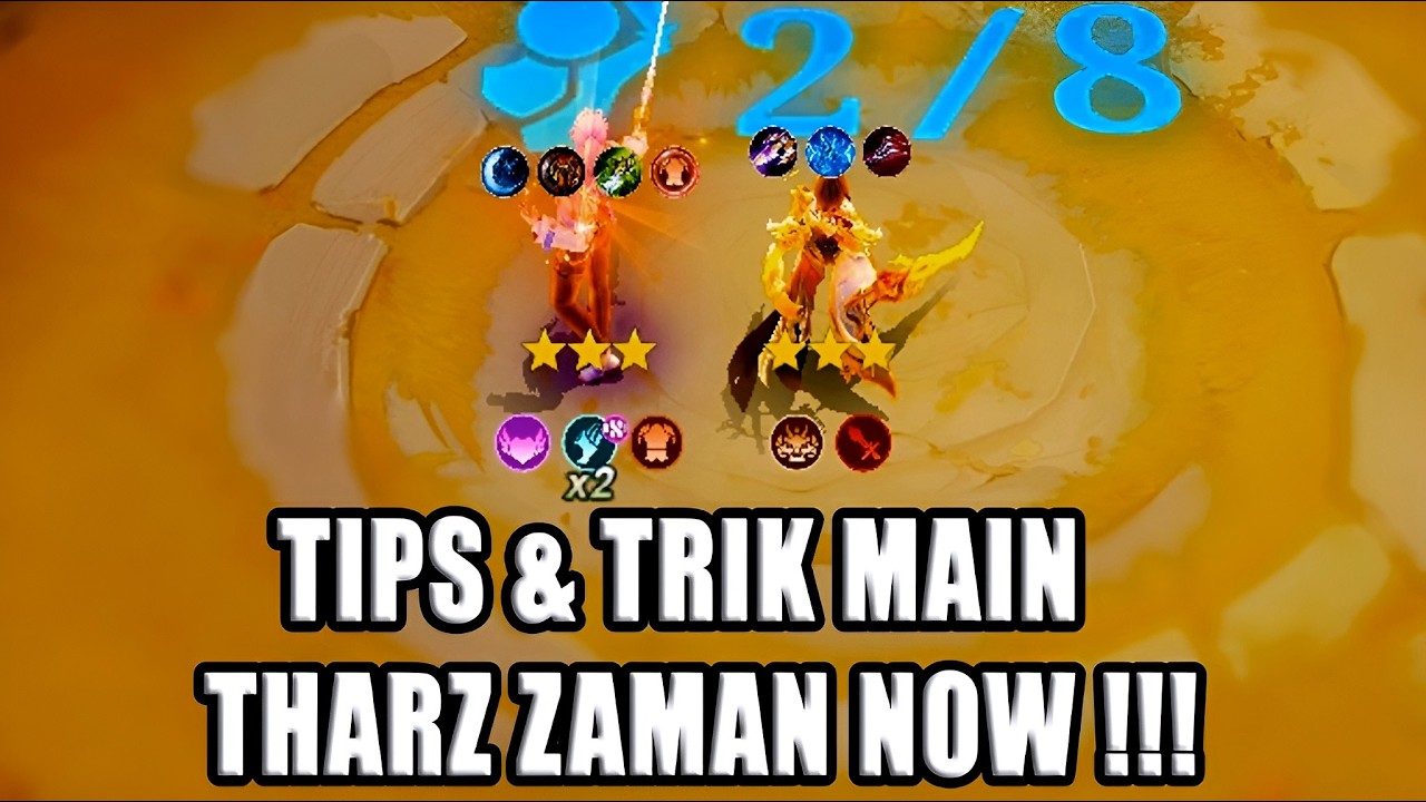 THARZ GAMEPLAY TERBARU CUMA 2 HERO EAZY WIN ! MAGIC CHESS GOGO