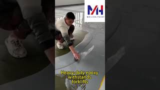 Check out our epoxy floor coatings!#coating #beforeafter #paint #metalpaint #مصنع_مباشر
