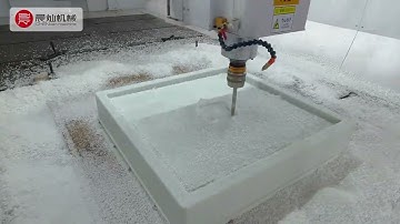 3D printed thermoforming mold mill with 3 axis CNC