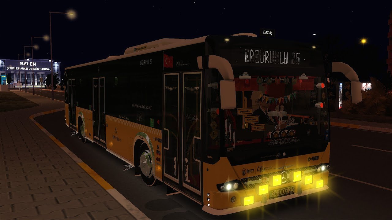 Omsi 2 Mercedes Benz Etiket Conecto İle Gece Piyasası