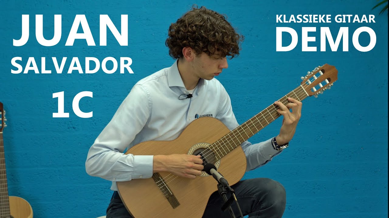 Omtrek hoop Gedachte Juan Salvador 1C Klassieke gitaar Demo | Joh.deHeer - YouTube