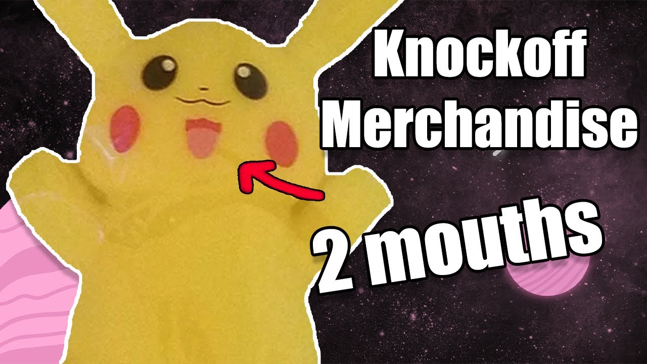 Knockoff Pokemon Merch