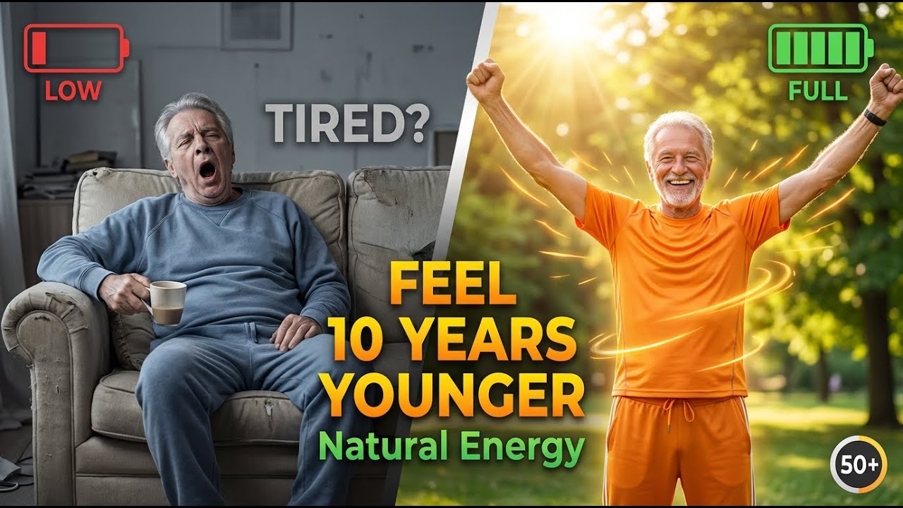 Boost Energy After 50: Feel 10 Years Younger With These Natural Methods