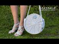 HOW to CROCHET LUNARIA ROUND BAG - Handbag and Purse Design by Naztazia