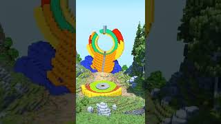 Beautiful Minecraft Ruinis Portal Build