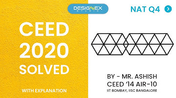 CEED 2020 NAT Q-4 | Detailed explanation | CEED 