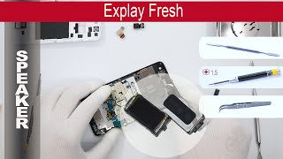 How to replace 🔧 📱 📢 Loud speaker (earpiece) Explay Fresh(, 2015-04-18T15:20:19.000Z)