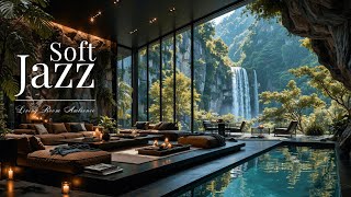 Peaceful Green Living Room With Soft Jazz For Relaxation & Deep Focus | Tranquil Indoor Ambience screenshot 4
