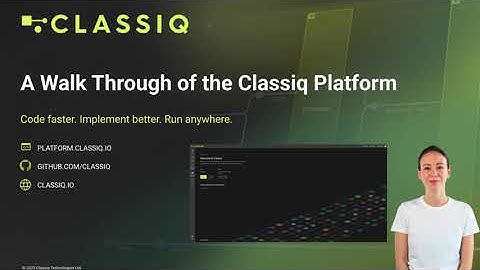Classiq Platform Walkthrough: Scalable Quantum Software Development from Modeling to Execution
