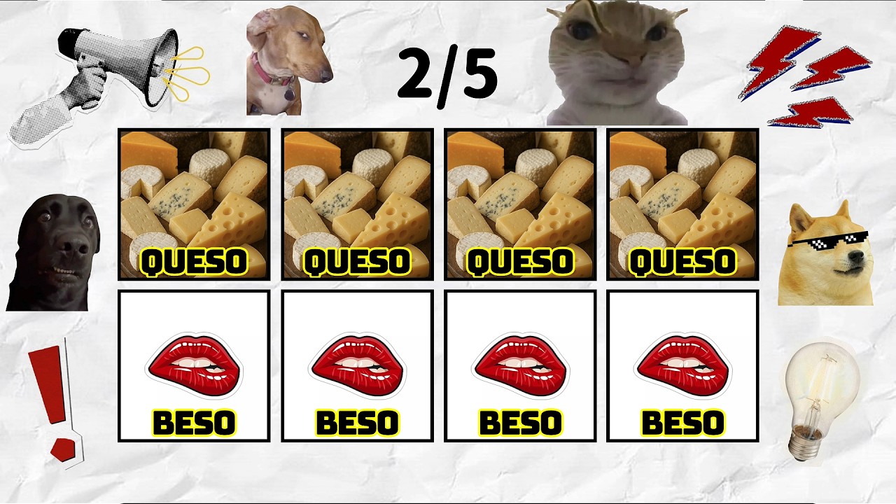 [MEGA RETO]  Di la Palabra al Ritmo en Español (Nivel 1-5) | TROLL 😂