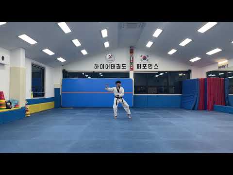 백석대학교 총장기 온라인 태권도대회 / 공인품새 개인 / Under30 / 고등 3학년 / 동아공업고등학교 / 박현준 / 고려