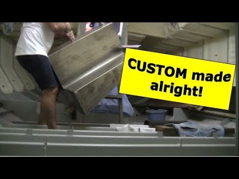 Building my steel sailing yacht Ep.13 Custom made alright! (& insulation completed! part 4)