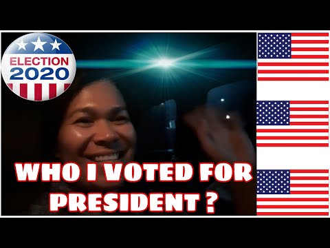 WHO I VOTED
