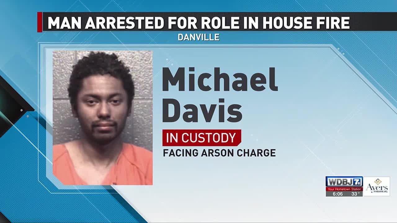 Man Arrested For Role in Danville House Fire - YouTube