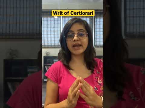 Writ of Certiorari