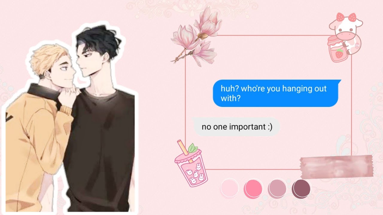 Sakusa gets jealous | Sakuatsu | Haikyuu texts