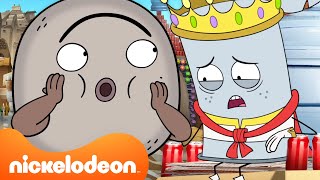 Rock Visits Recyclable Kingdom Rock, Paper, Scissors Nickelodeon Uk