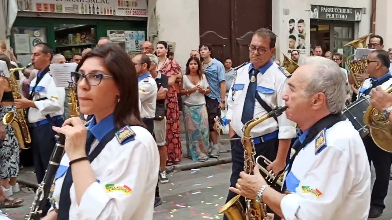processione Madonna della Mercede chiesa  Madonna della Assunta via Maqueda Palermo settembre 2024