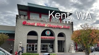 4k Walking Tour inside Great Wall Shopping Mall & Asian 99 Ranch Market in Kent Washington