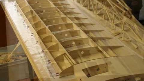 Construction Piper J 3 CUB   AILE   AILERON  scale 1 4