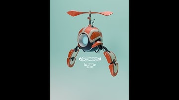 Robot animation  #blender #animation #blender3d #robots