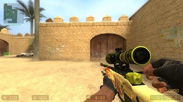 Модель AWP Dragon Lore для CSS v89