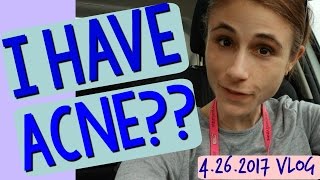 DAY IN MY LIFE VLOG: DO I REALLY HAVE ACNE?? 💊🍴🙆