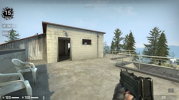 CSGO Operation Riptide - Sprühen Sie Graffiti oben auf dem Dach der Funkstation (Blacksite) Woche 9