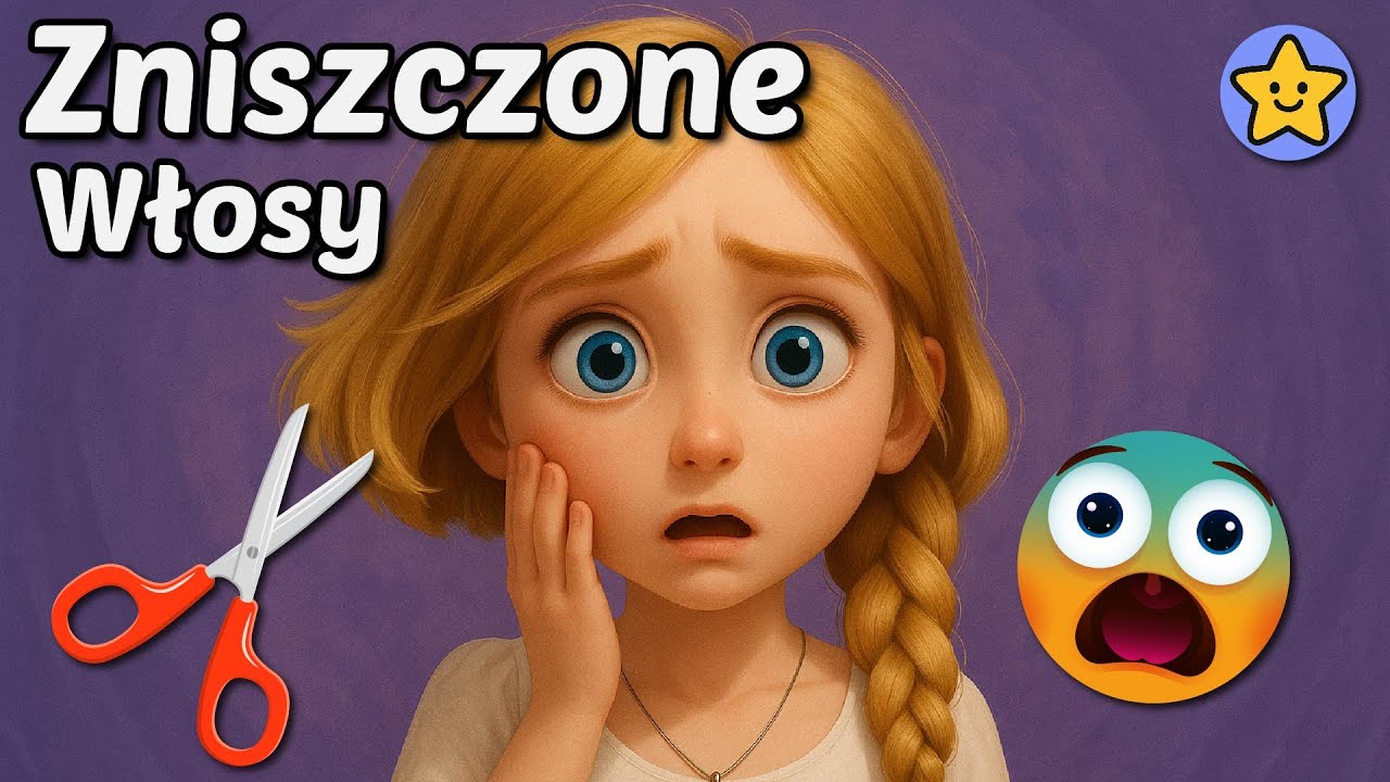 ✂️ Zniszczone Włosy - Audiobook dla dzieci na dobranoc - Moja Bajkolandia ✂️
